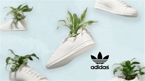 vegan leather adidas trainers.